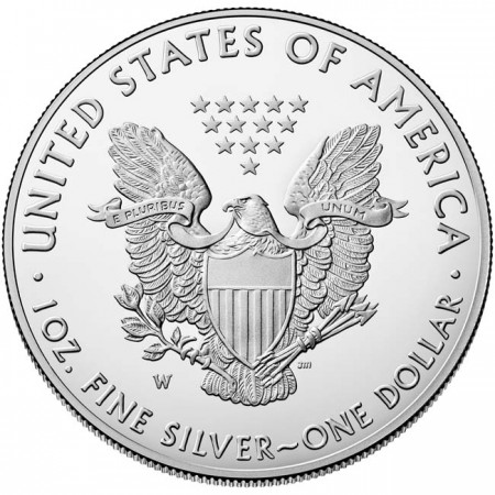 U.S.A. – Silbermunze 1 oz, U.S. Eagle 2019 (proof)